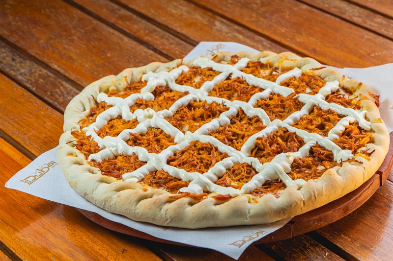 Pepperoni pizza with double pepperoni and melted cheese